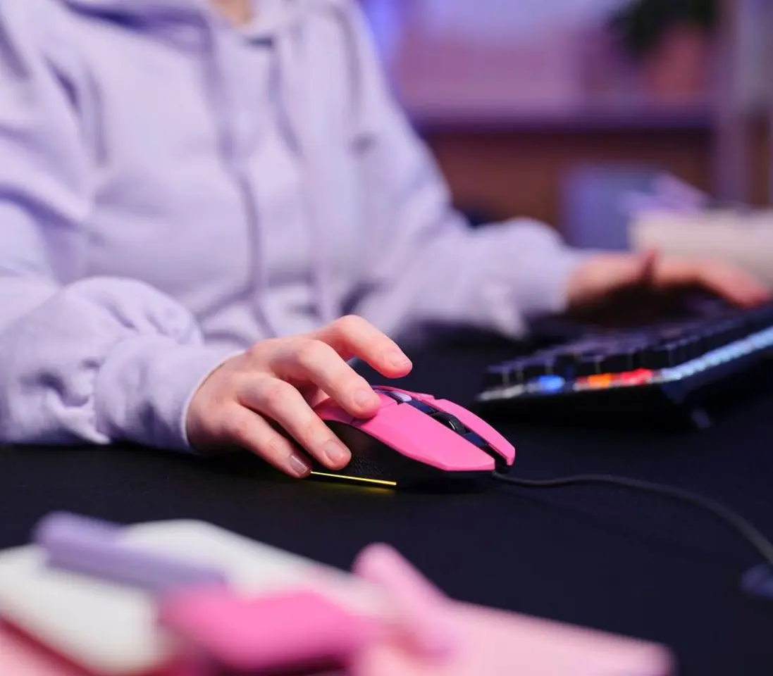 Mouse Trust GXT 109P Felox (Pink/Black)