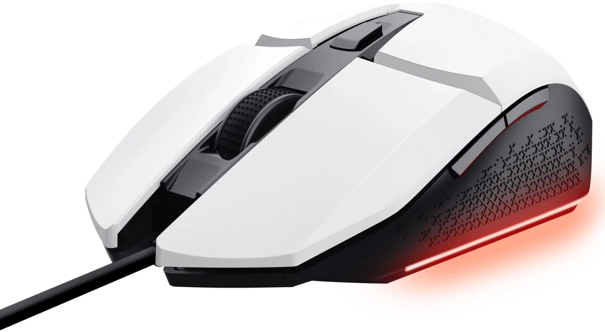 Mouse Trust GXT 109W Felox (White/Black) - 3