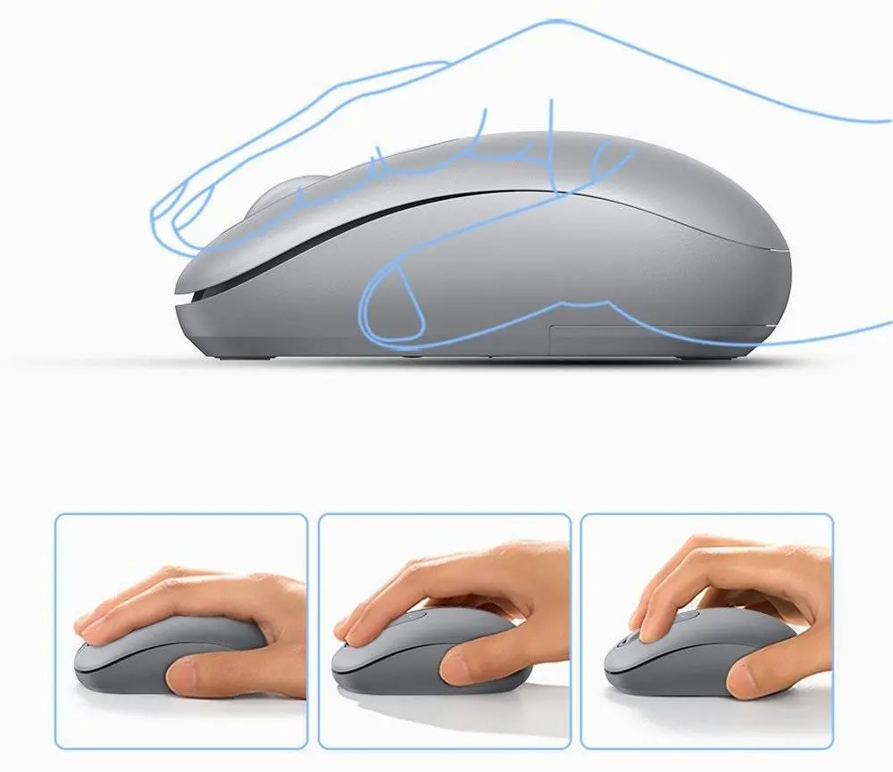 Mouse fara fir Ugreen MU105 (Gray)