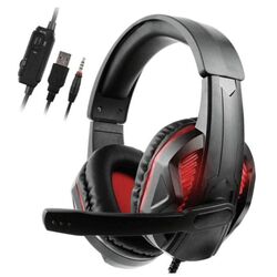 Gaming set 4in1 claviatura + casti+ mouse + mousepad Varr Pro Gaming VG4IN1SET01 (Black/Red) Thumb