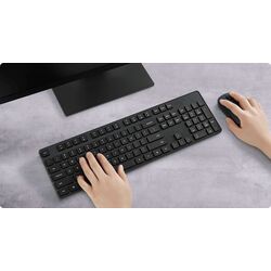 Set tastatura + mouse fara fir Xiaomi Mi Wireless JHT4012CN (Black) Thumb
