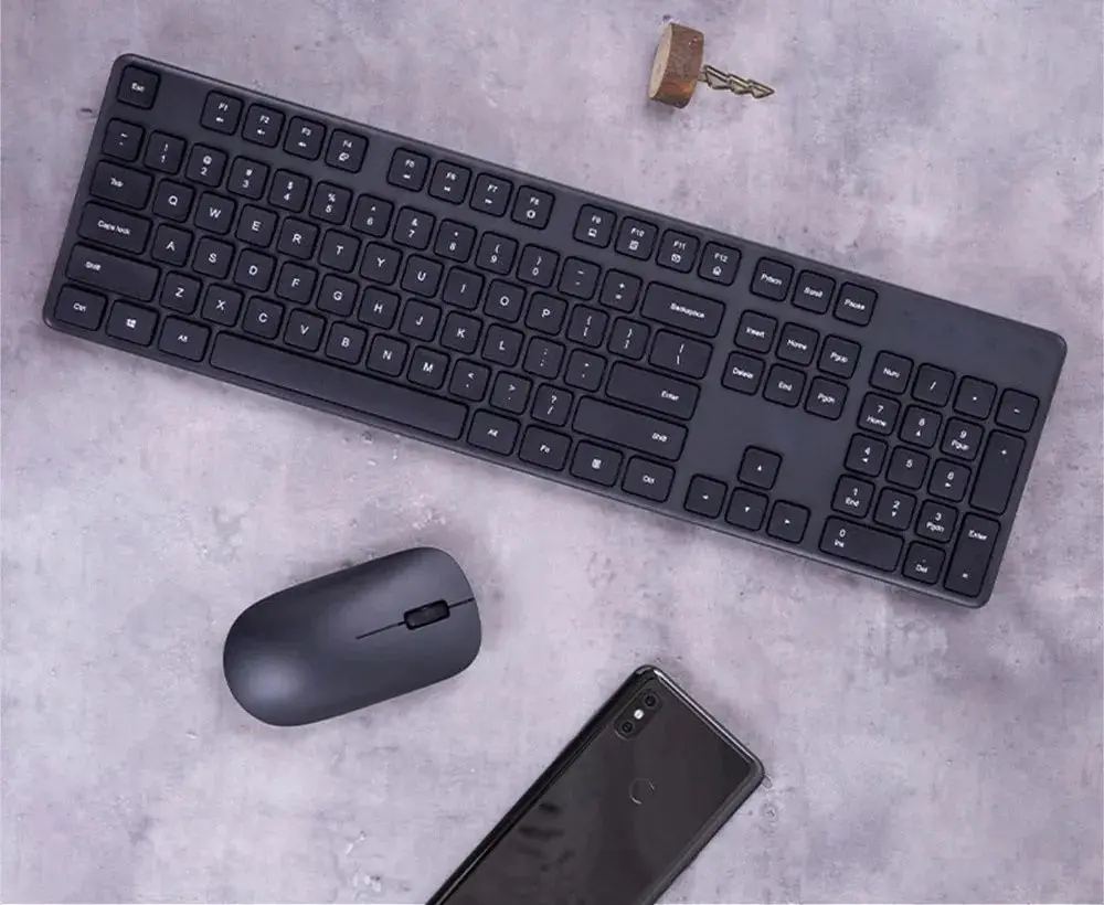 Set tastatura + mouse fara fir Xiaomi Mi Wireless JHT4012CN (Black) - 4
