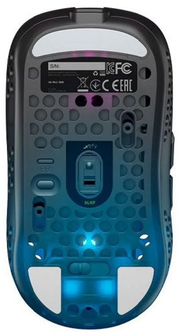 Беспроводная мышь Xtrfy MZ1 RGB WL (Black) - 6