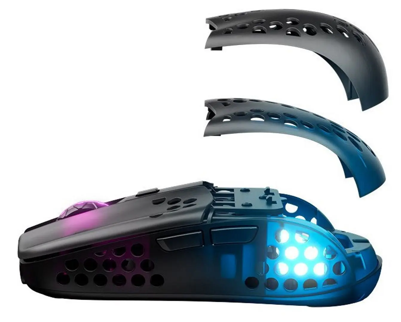 Беспроводная мышь Xtrfy MZ1 RGB WL (Black) - 7