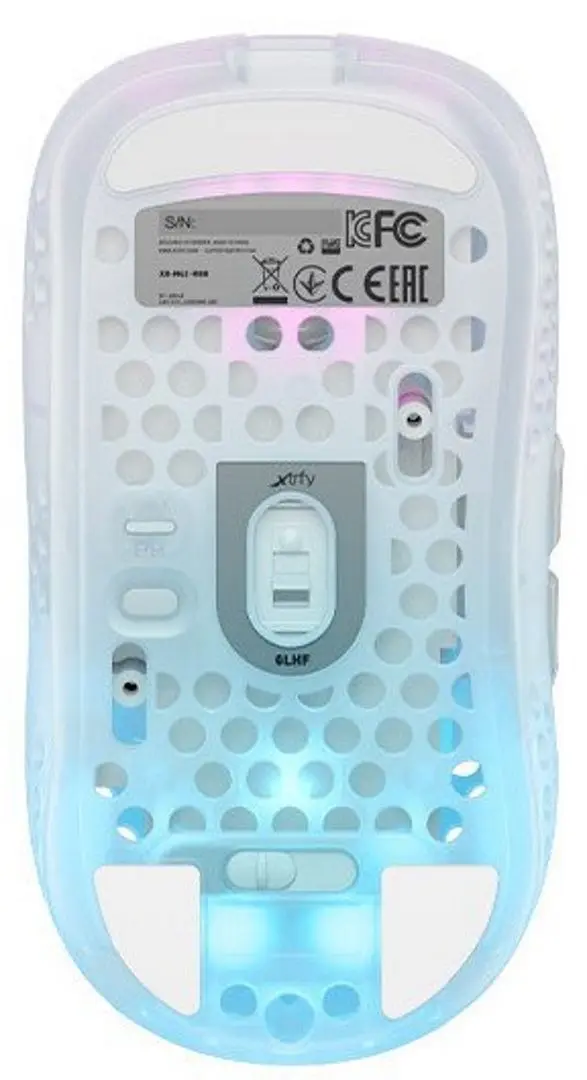 Беспроводная мышь Xtrfy MZ1 RGB WL (White) - 4