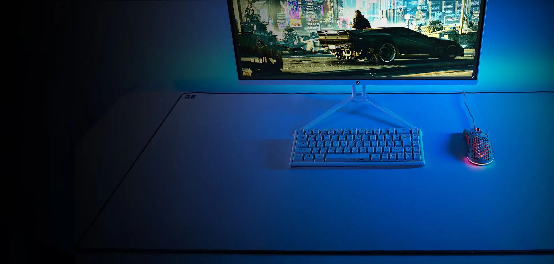 Covoras pentru mouse 2E Gaming Speed/Control PG340WH 3XL (White)