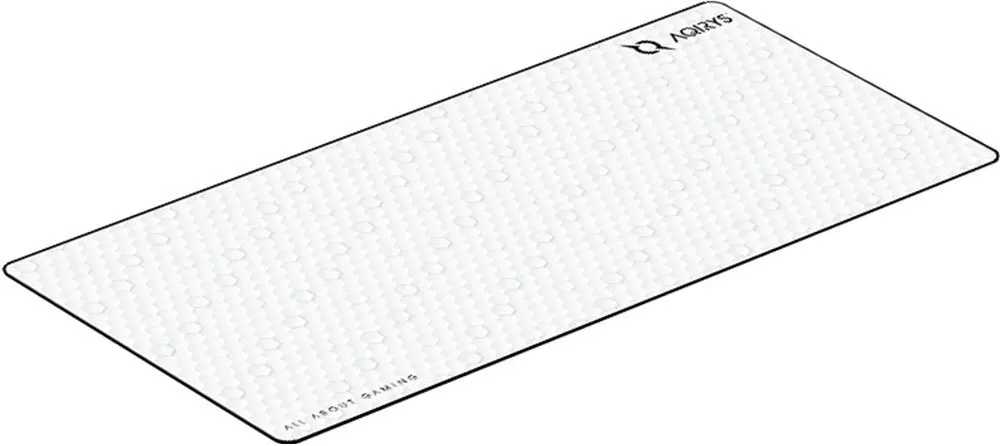 Коврик для мыши Aqirys Webb XL 90x40 (White/Black)
