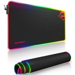 Covoras pentru mouse Blitzwolf BW-MP1 (Black) Thumb