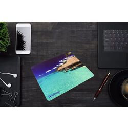 Covoras pentru mouse Defender Silk Pad Nature 50707 (Blue/Green) Thumb