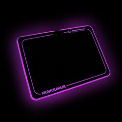 Covoras pentru mouse Esperanza Nightcrawler (Black/RGB) Thumb