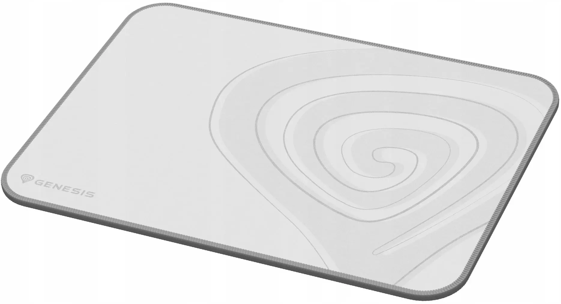 Covoras pentru mouse  Genesis Carbon 400 M Logo (White)
