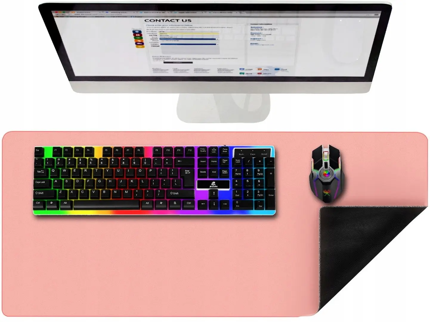 Covoras pentru mouse Izoxis P18626 (Pink)