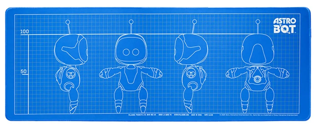 Коврик для мыши Paladone Astrobot PP14336AB (Blue)