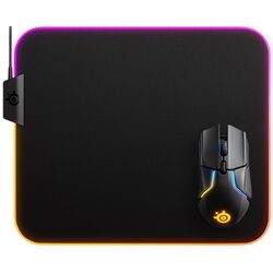 Covoras pentru mouse SteelSeries QcK Prism 63391 (Black) Thumb