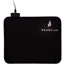 Covoras pentru mouse Surefire Silent Flight RGB-320 (Black)