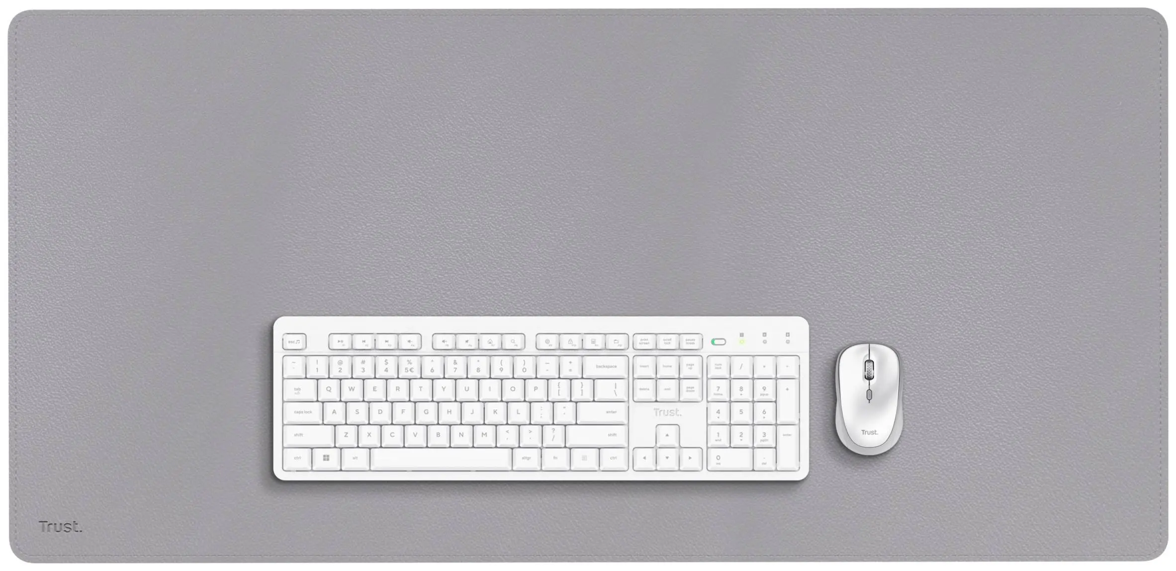 Коврик для мыши Trust Benya XXL (Grey) - 3