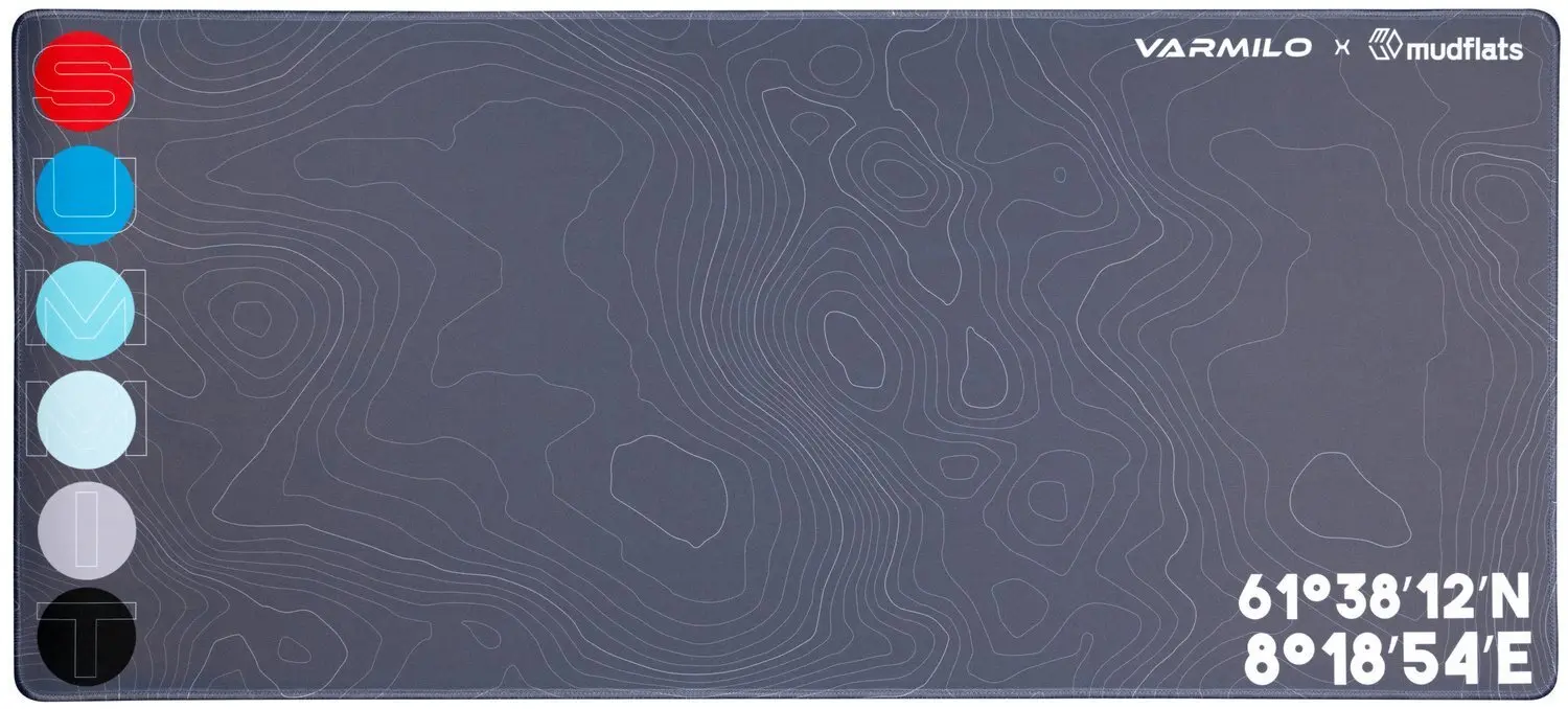 Covoras pentru mouse Varmilo Summit XL ZDB029-01 (Grey)