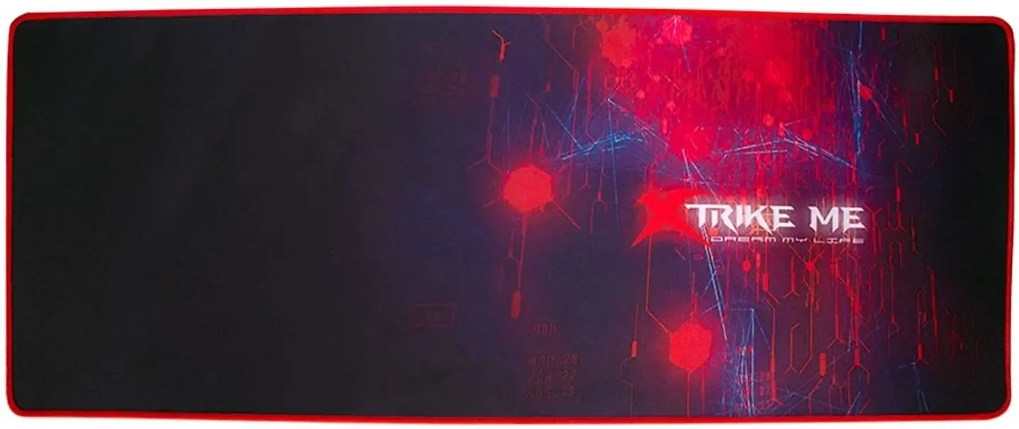 Коврик для мыши Xtrike Me MP-206 (Black/Red)
