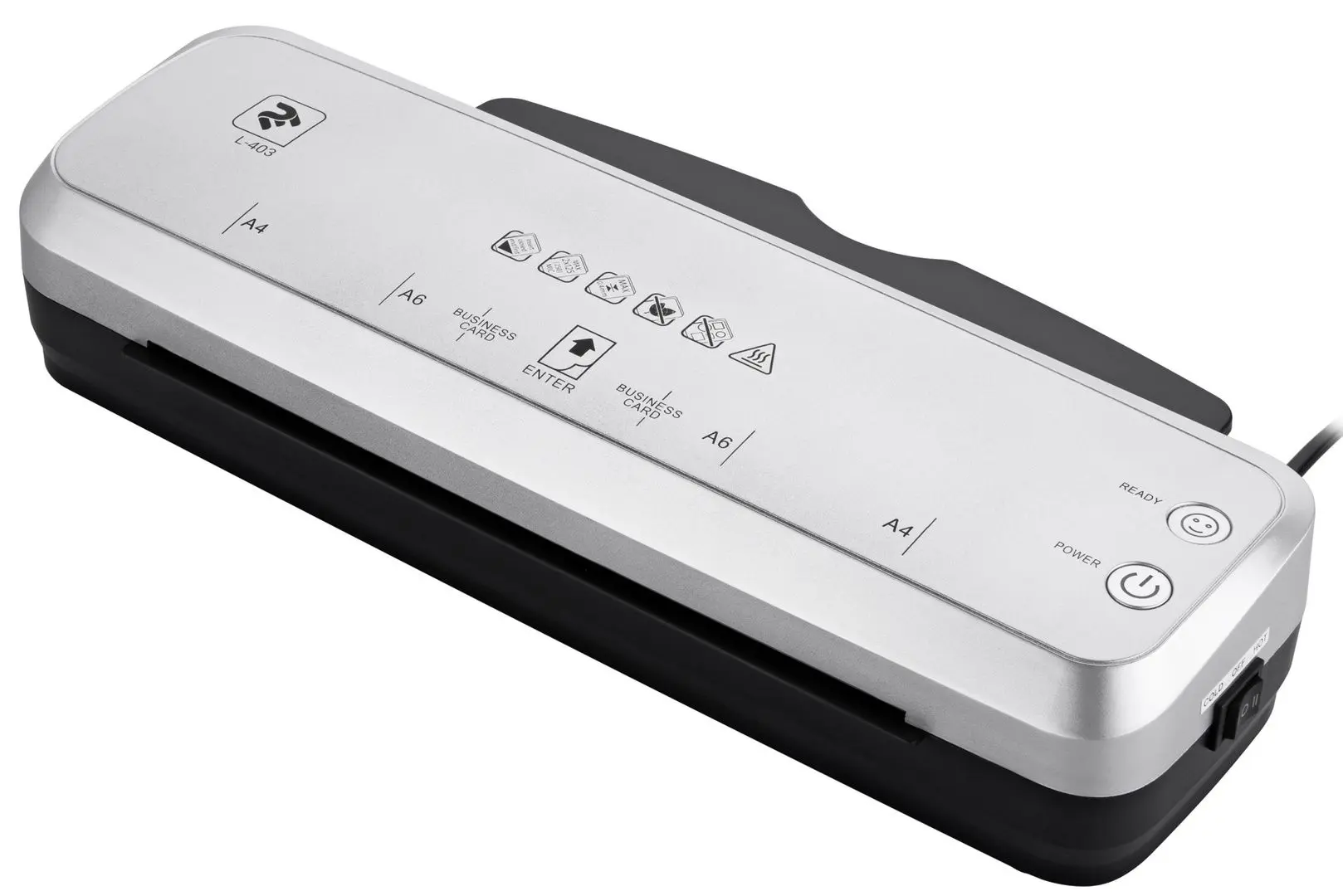 Laminator 2E L-403 (Silver/Black)