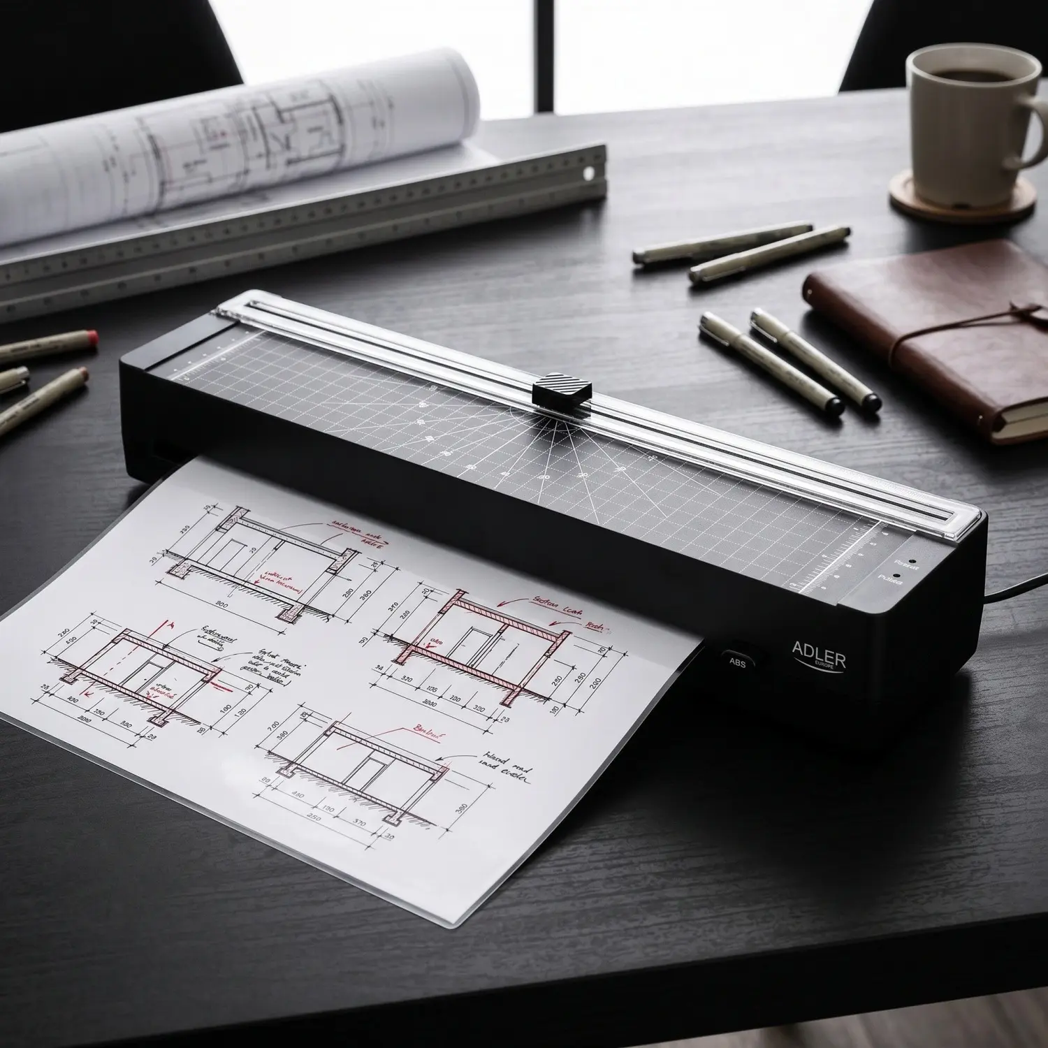 Laminator Adler AD 1042 (Black) - 4