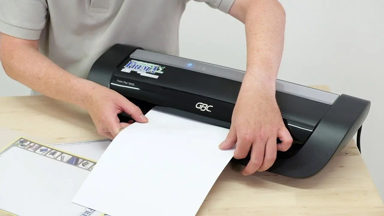 Laminator GBC Fusion 6000L Plus (Black)