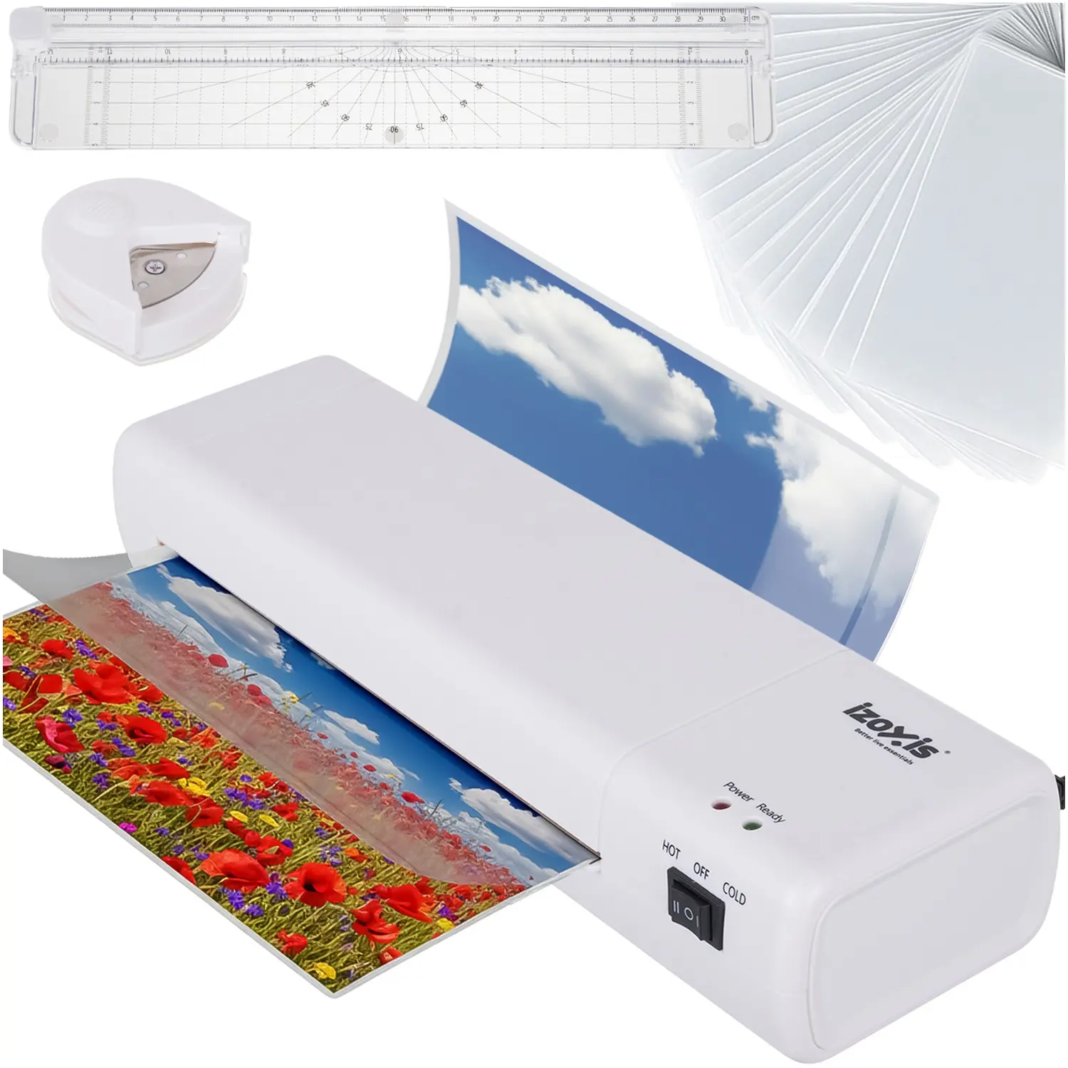 Ламинатор Izoxis 25417 (White) - 6