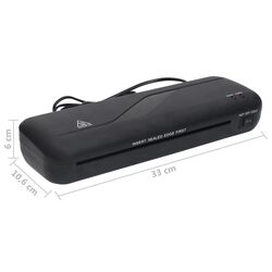 Laminator VidaXL 51554 (Black) Thumb