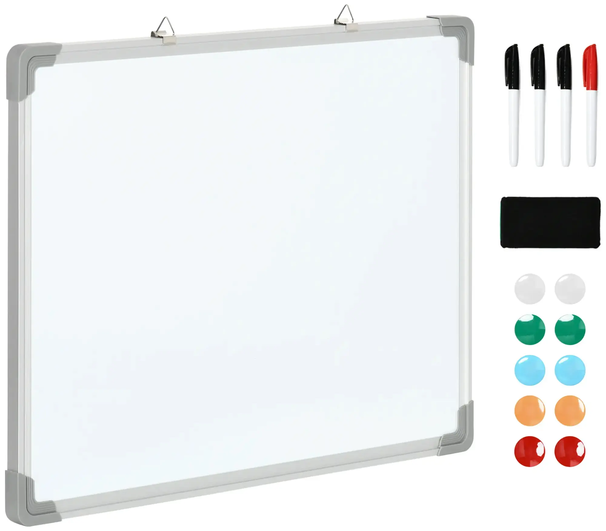Tabla magnetica Homcom 911-016V00WT (White) - 3