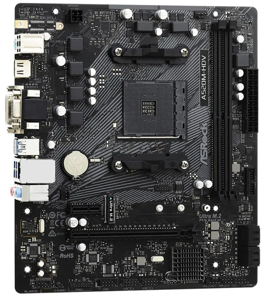 Материнская плата Asrock A520M-HDV
