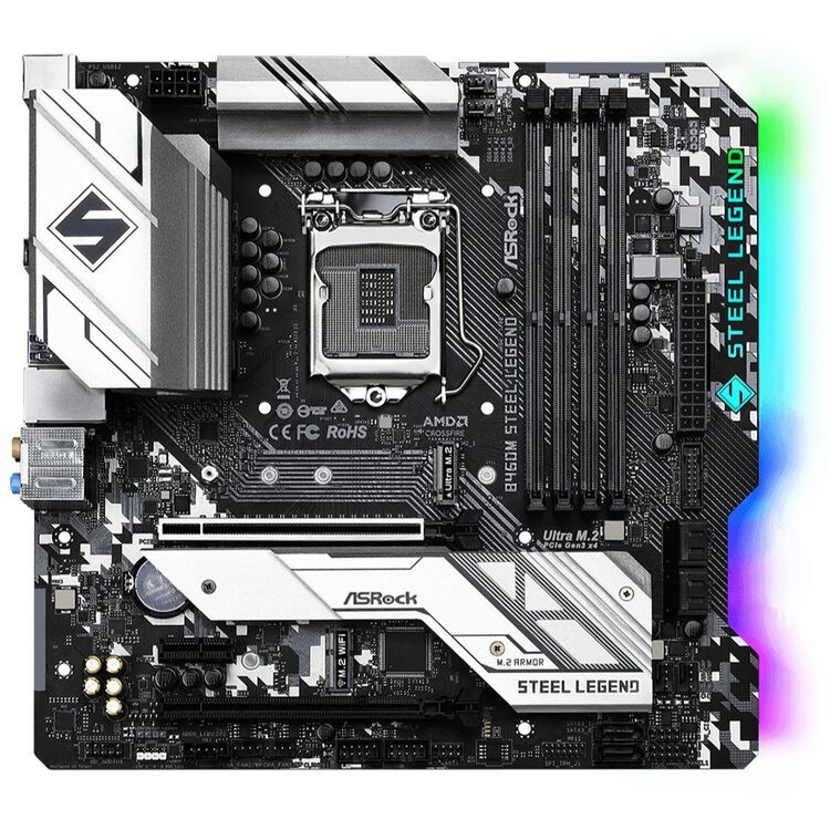 Материнская плата ASRock B460M Steel Legend купить в Кишиневе, Молдове ...