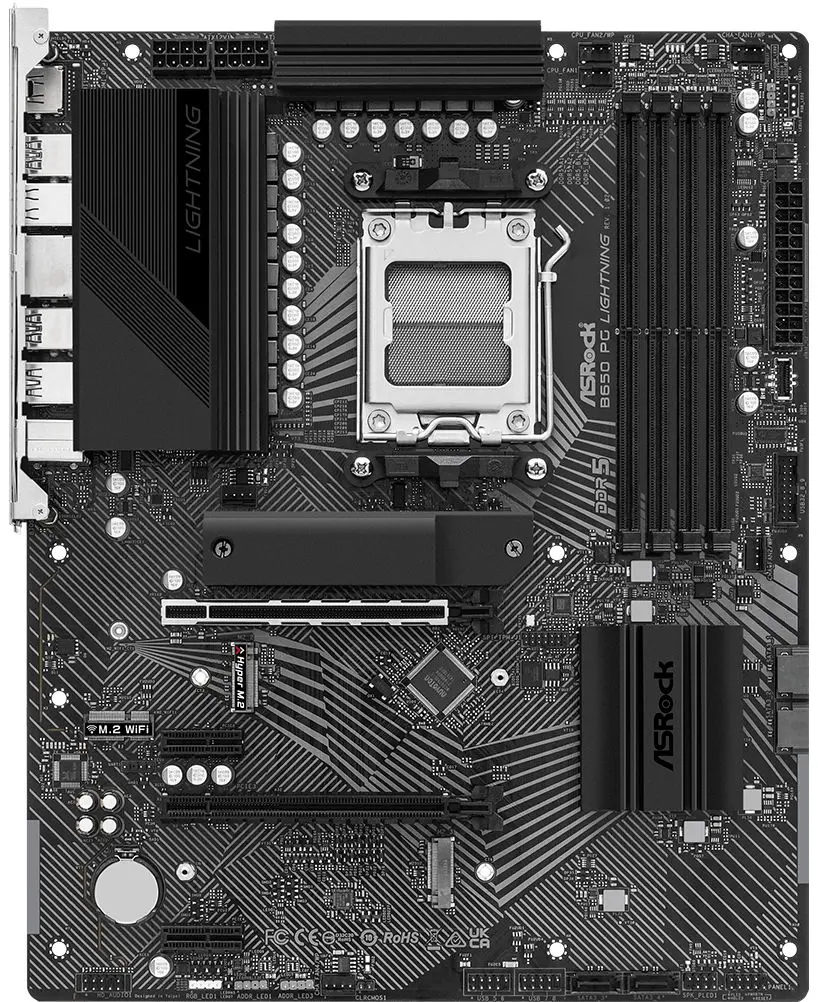 Материнская плата ASRock B650 PG Lightning