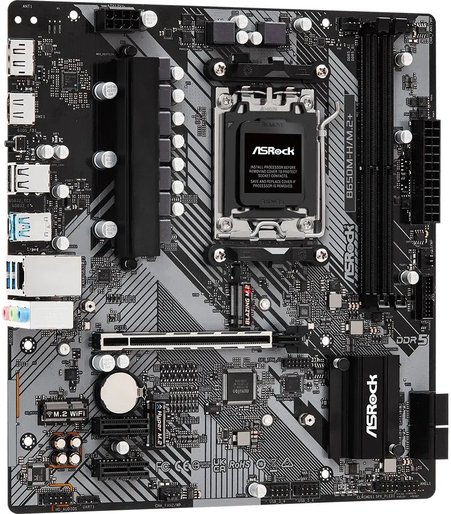 Placa de baza Asrock B650M-H/M.2+