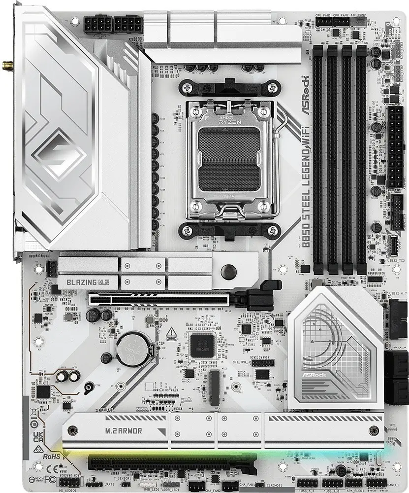 Placa de baza ASRock B850 Steel Legend WiFi - 2