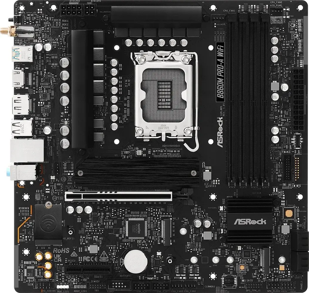 Placa de baza ASRock B860M Pro-A WiFi - 2