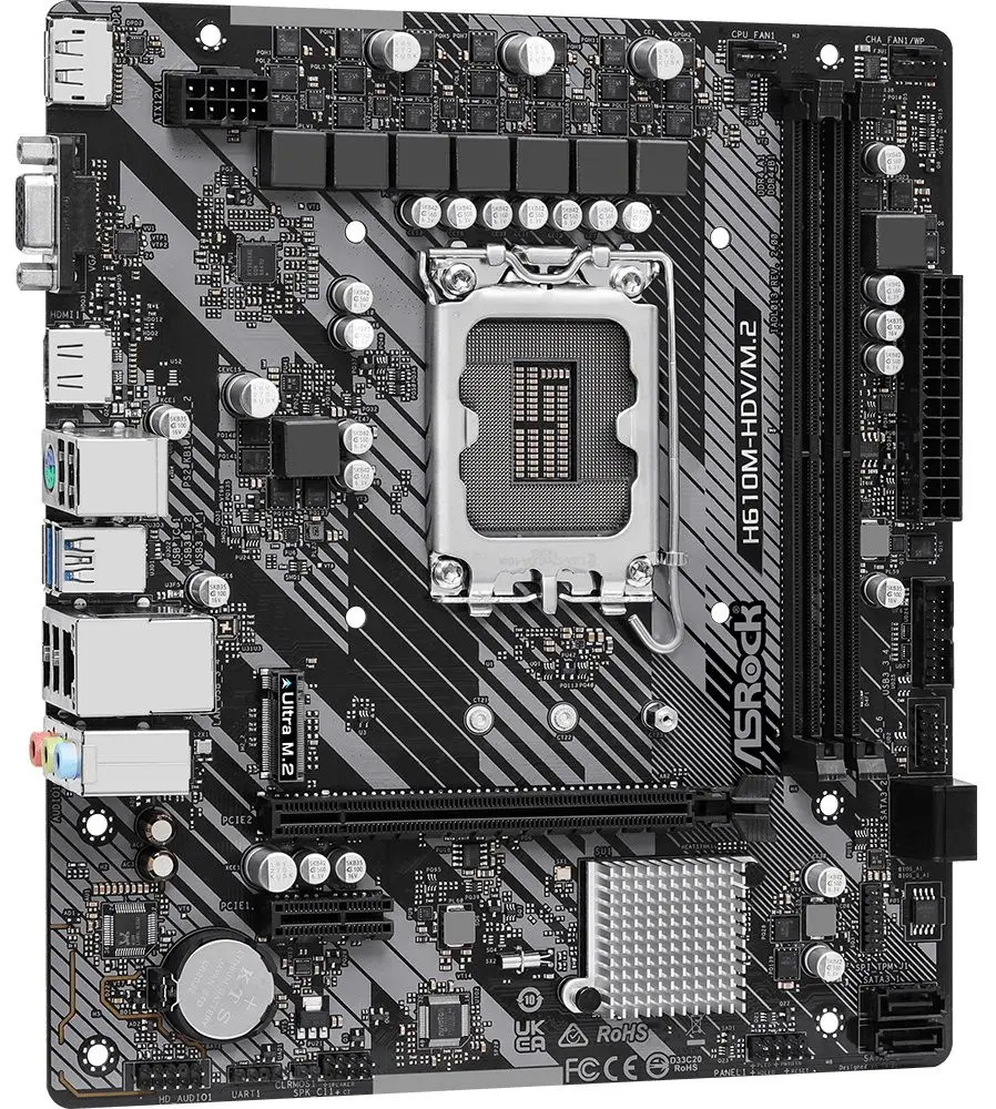 Placa de baza Asrock H610M-HDV/M.2 R2.0