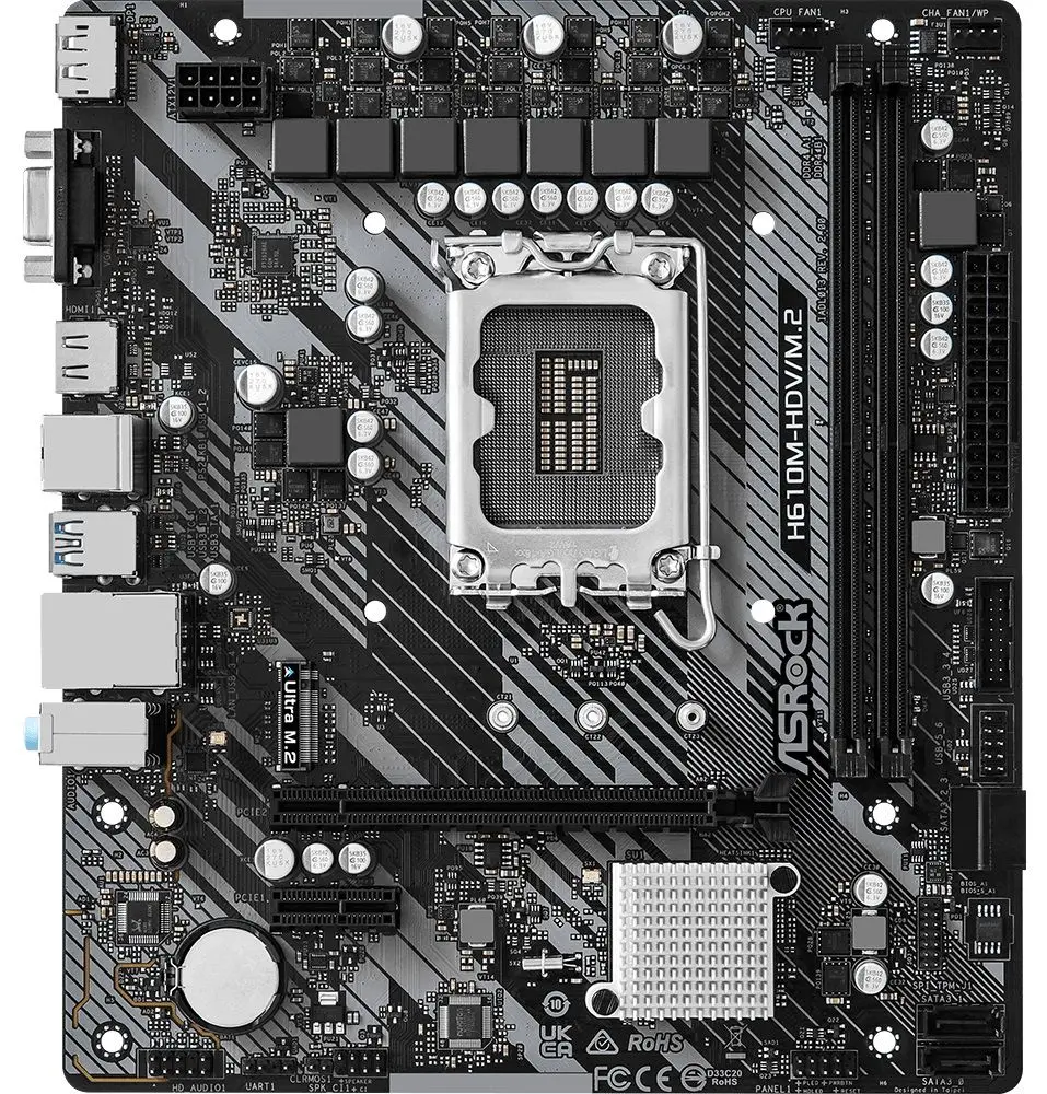 Placa de baza Asrock H610M-HDV/M.2 R2.0
