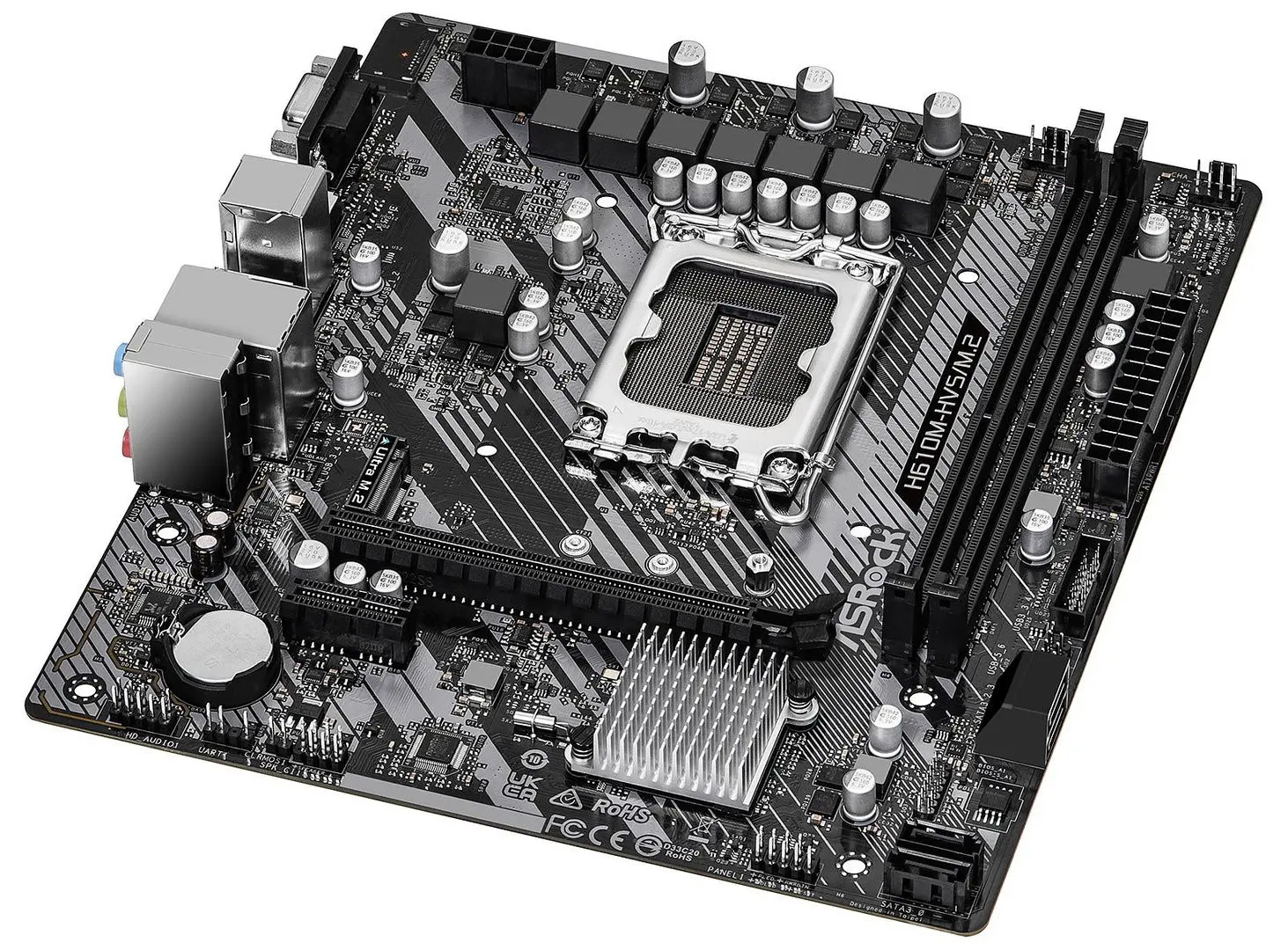 Материнская плата ASRock H610M-HVS