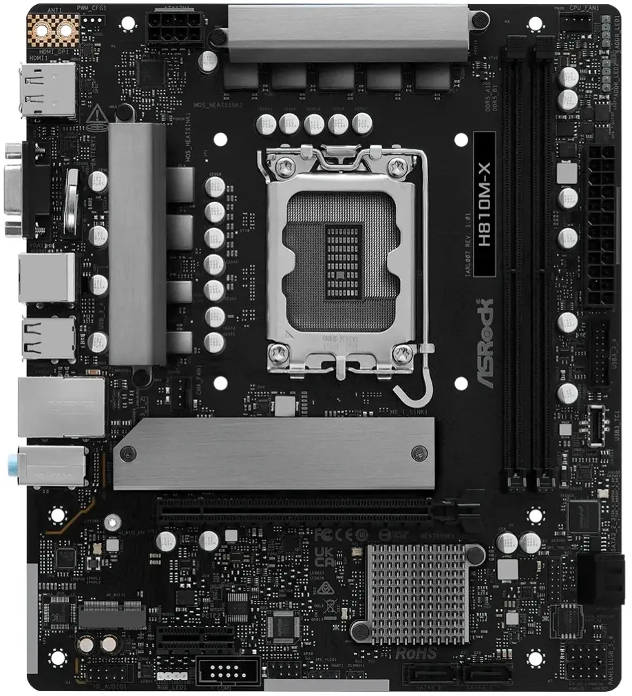 Placa de baza ASRock H810M-X