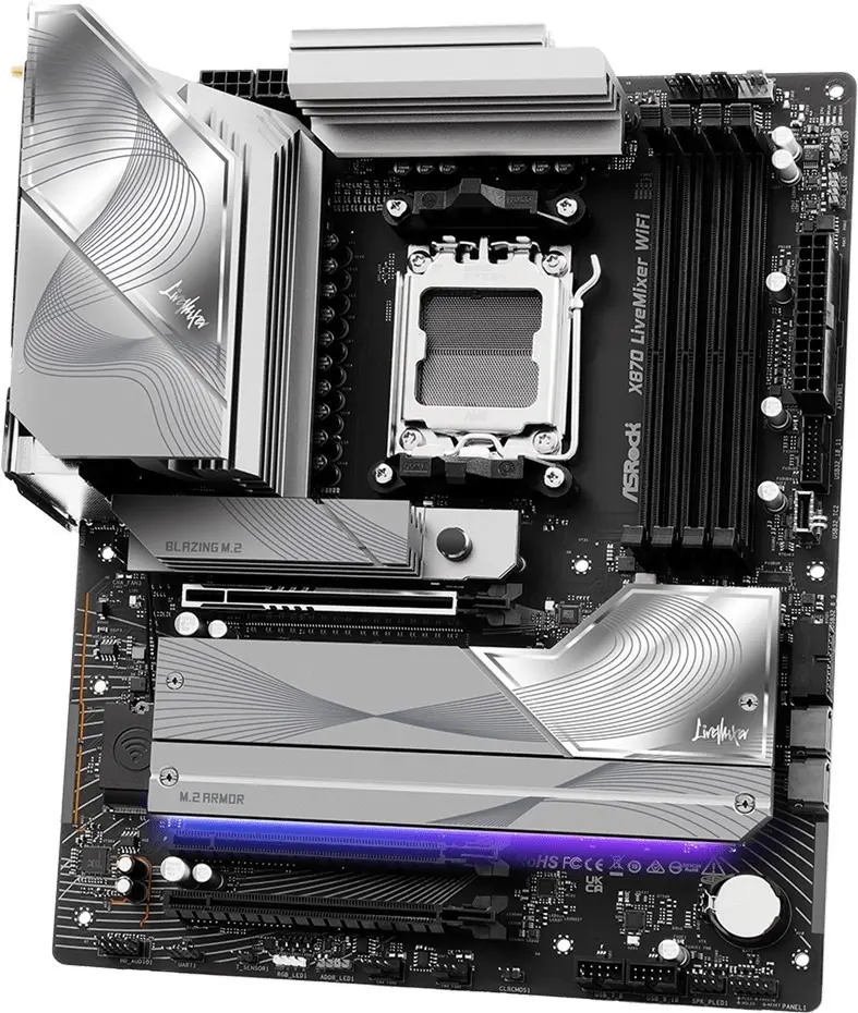 Placa de baza ASRock X870 LiveMixer WiFi - 3