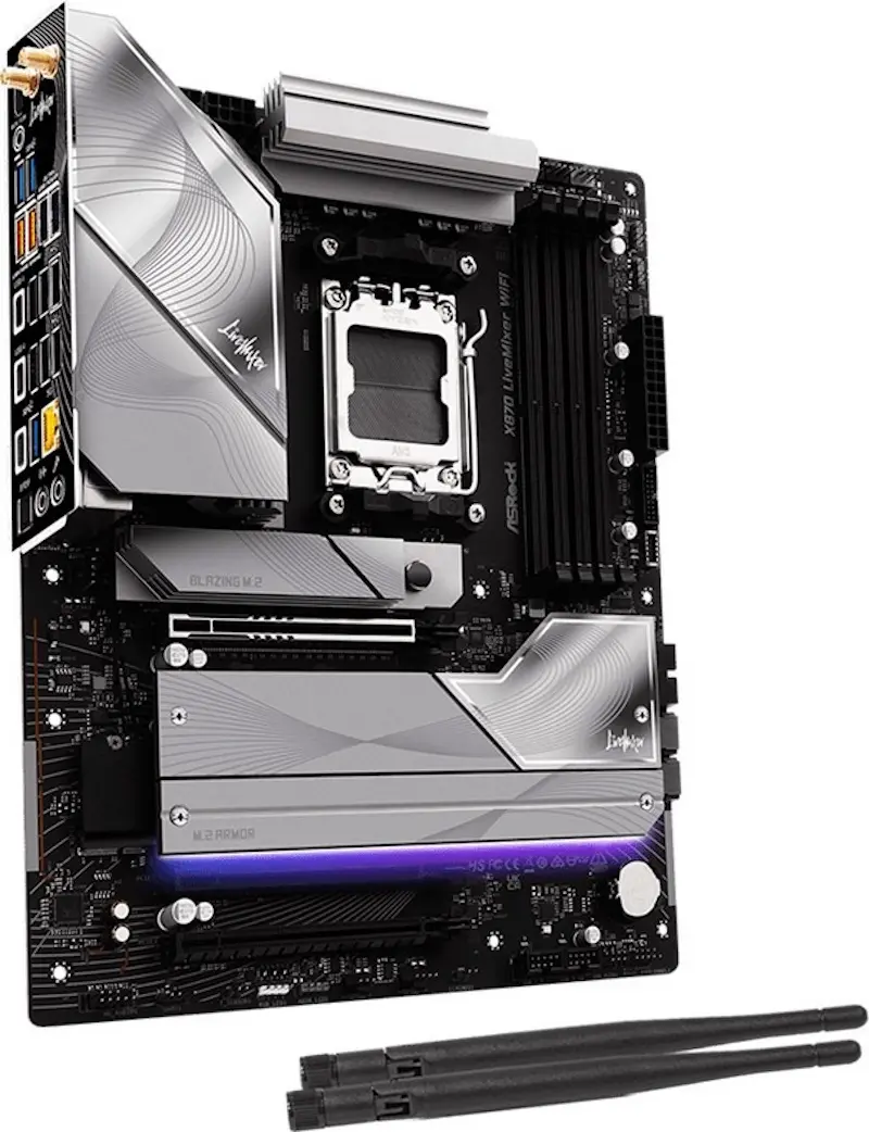 Placa de baza ASRock X870 LiveMixer WiFi - 5