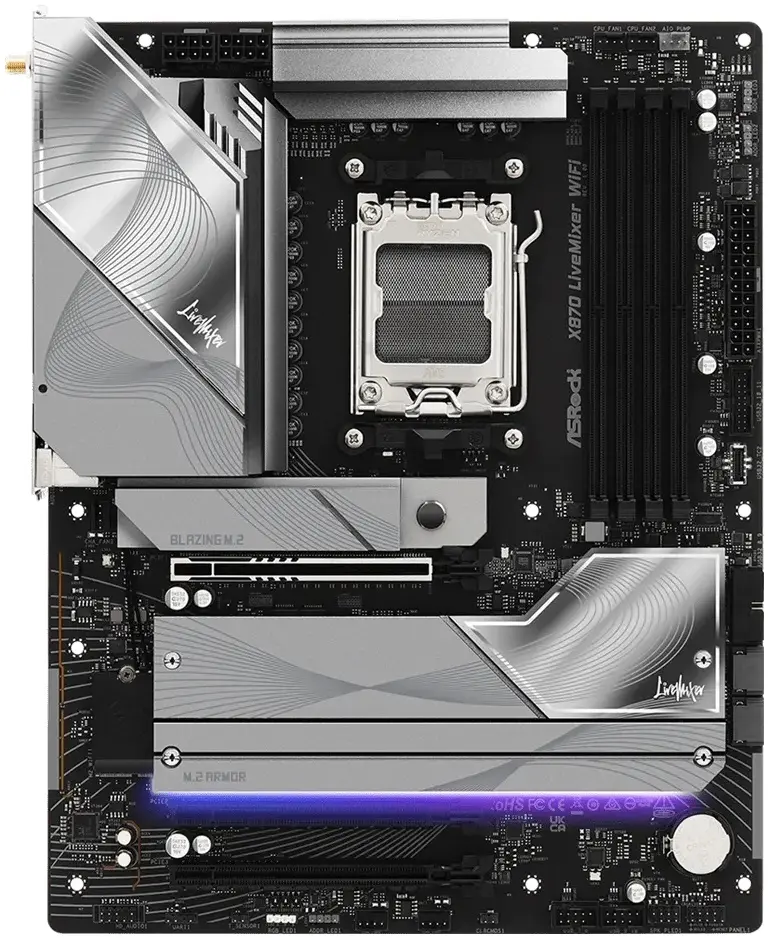 Placa de baza ASRock X870 LiveMixer WiFi