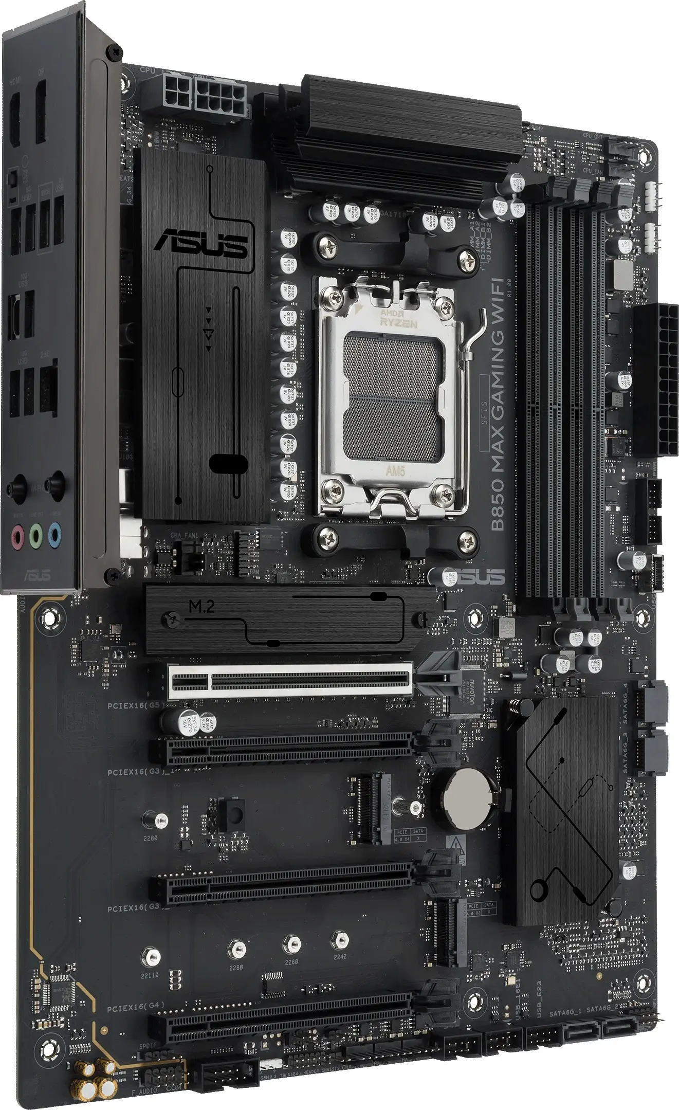 Placa de baza Asus B850 Max Gaming WiFi - 2