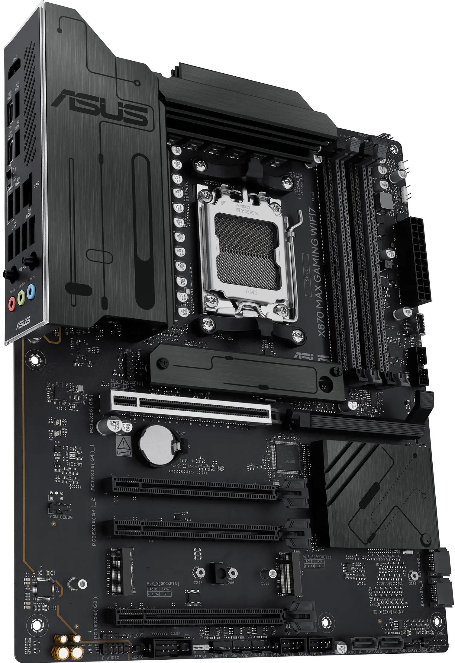 Placa de baza Asus Max Gaming X870 WiFi7 - 5