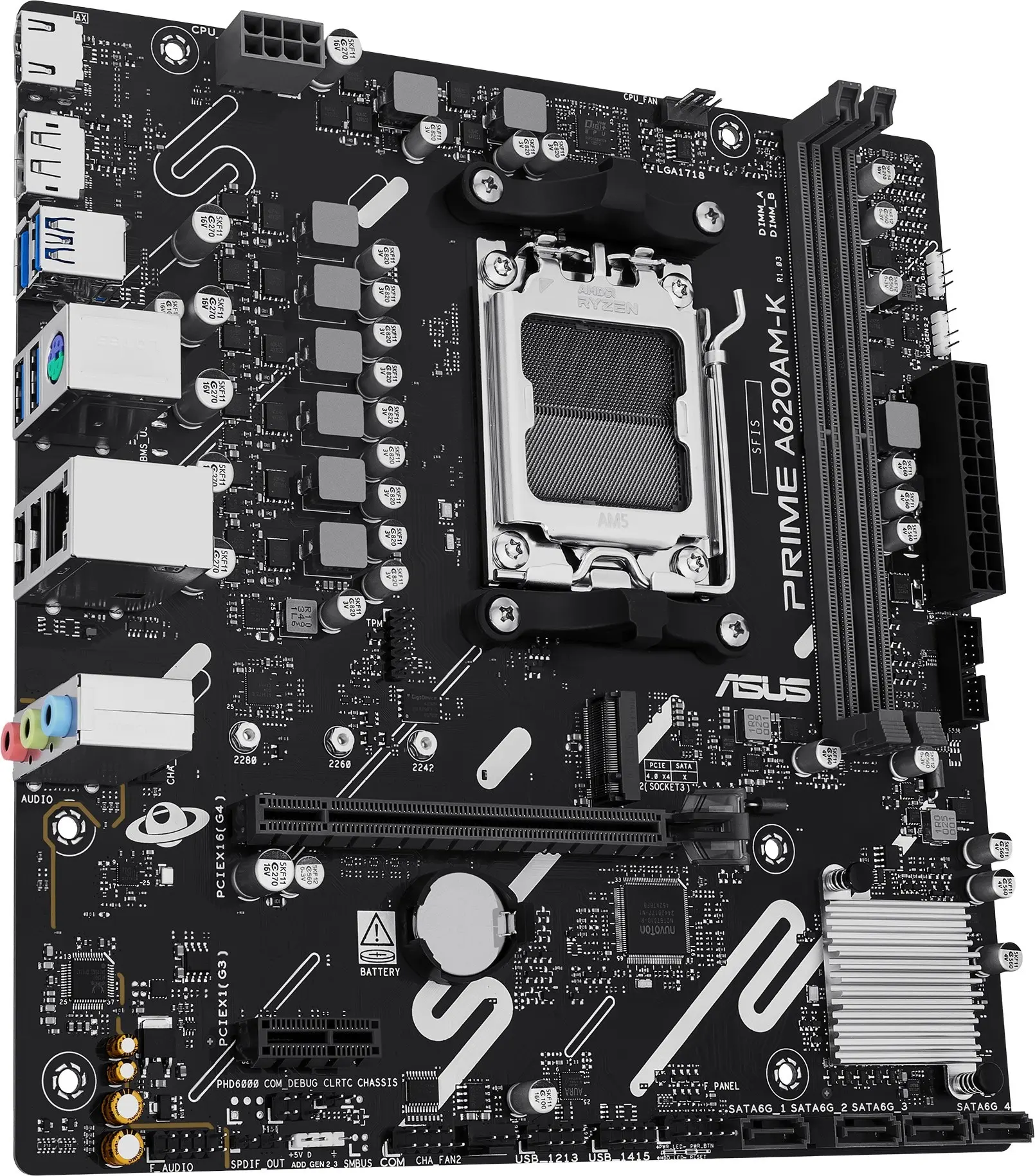 Placa de baza Asus Prime A620AM-K - 2