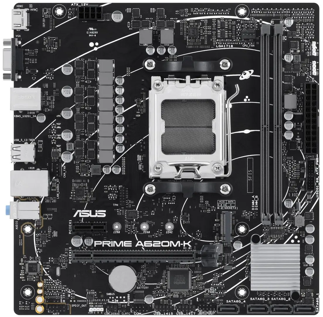 Placa de baza Asus PRIME A620M-K