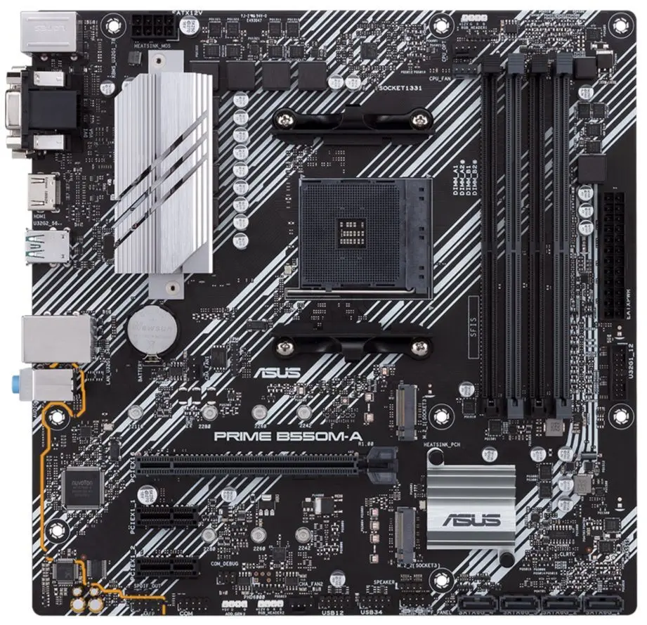 Placa de baza Asus PRIME B550M-A