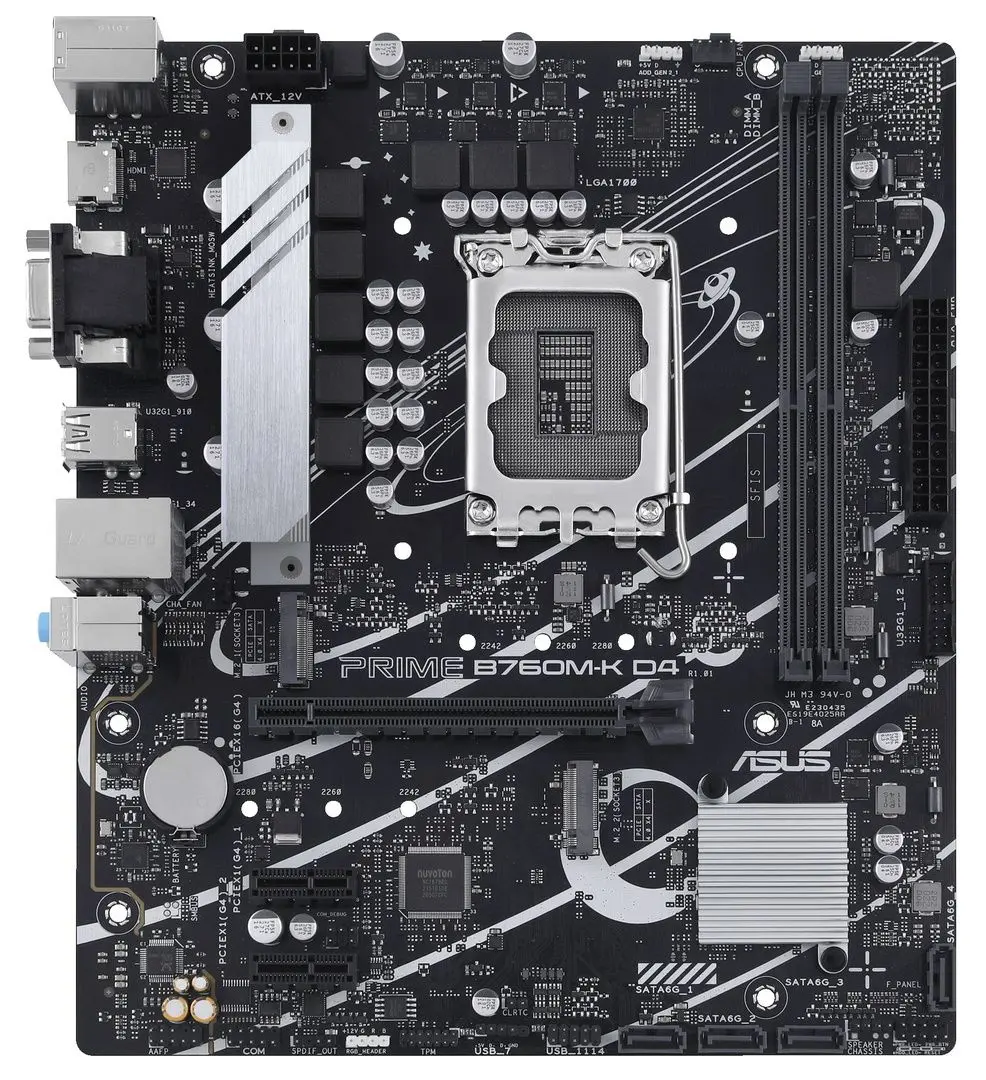 Материнская плата Asus Prime B760M-K D4