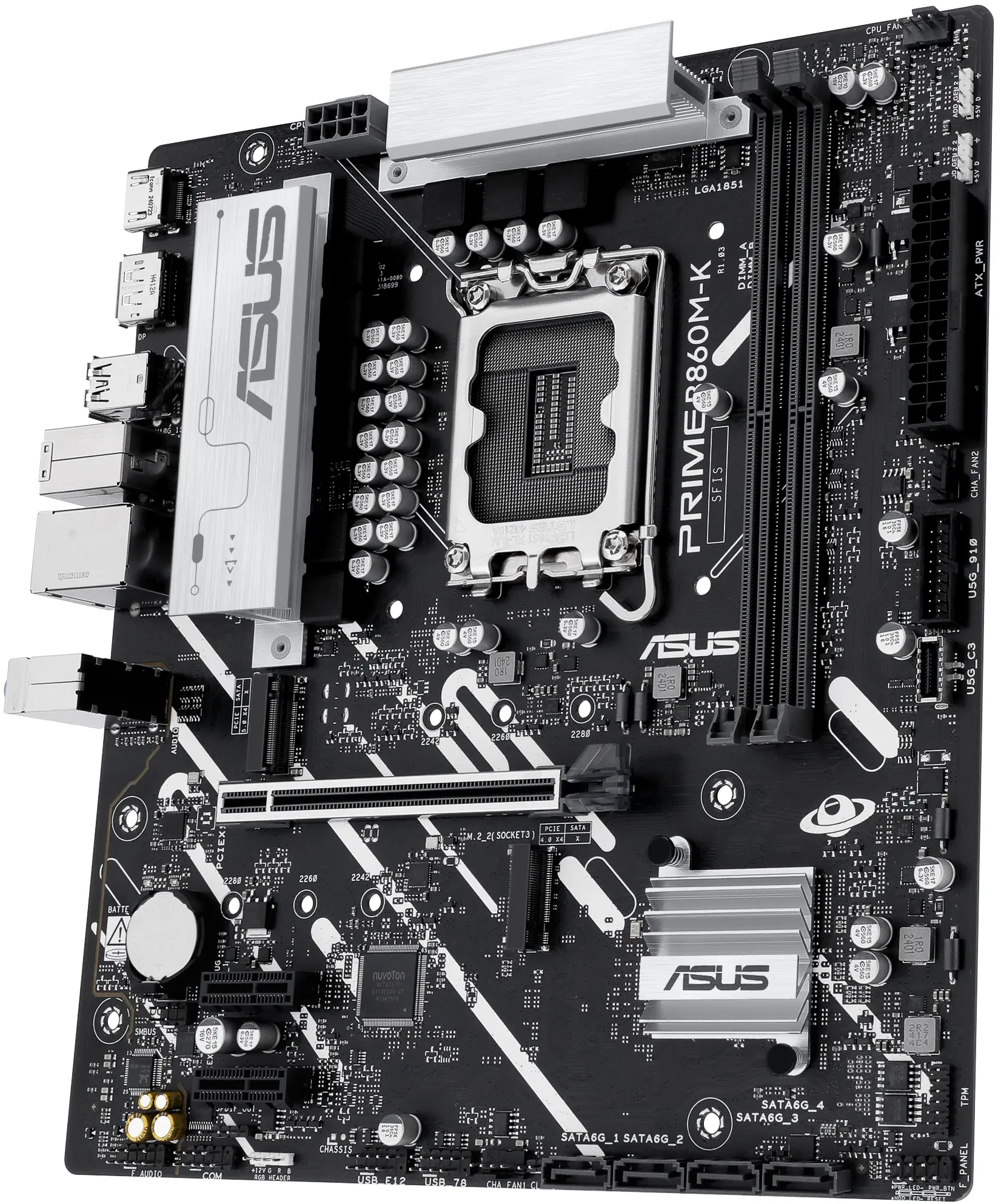 Placa de baza Asus Prime B860M-K