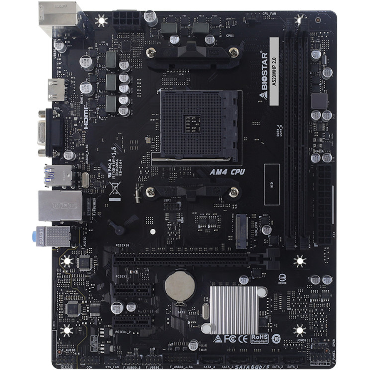 Placa de baza Biostar A520MHP 2.0