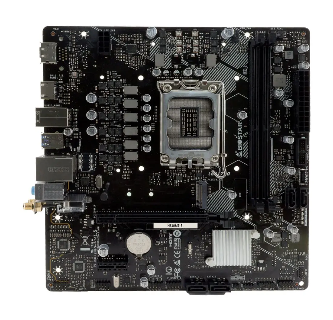 Placa de baza Biostar H610MT-E